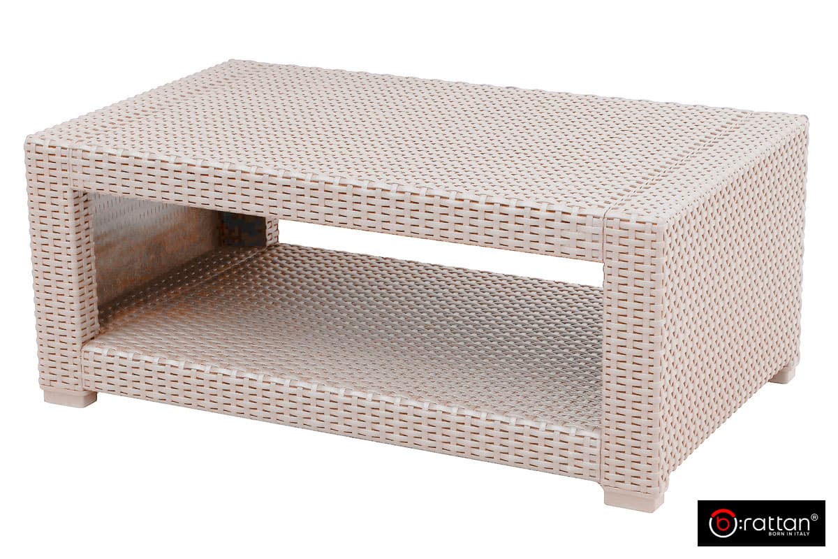 Комплект мебели RATTAN Premium 5 серый синие подушки