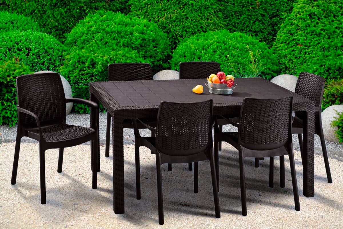 Стол Melody коричневый