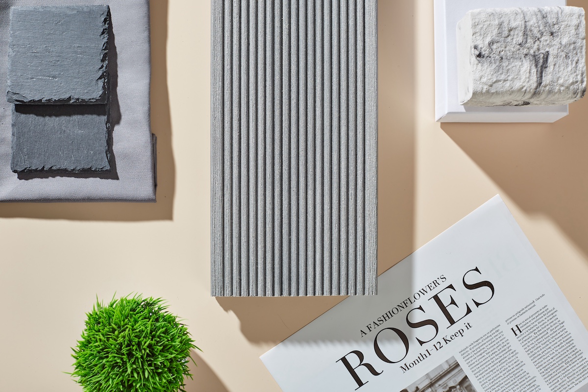 Террасная доска Dortmax VELVET BAROCCO Серый